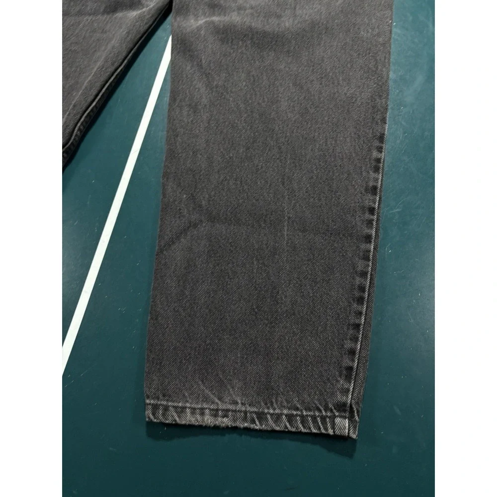 Vintage Levis 553 Jeans Men 34x29 Faded Black Relaxed Fit Straight Leg Denim 90s